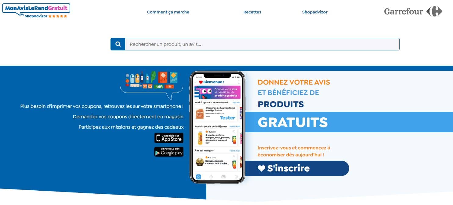 essayer des produit gratuitement