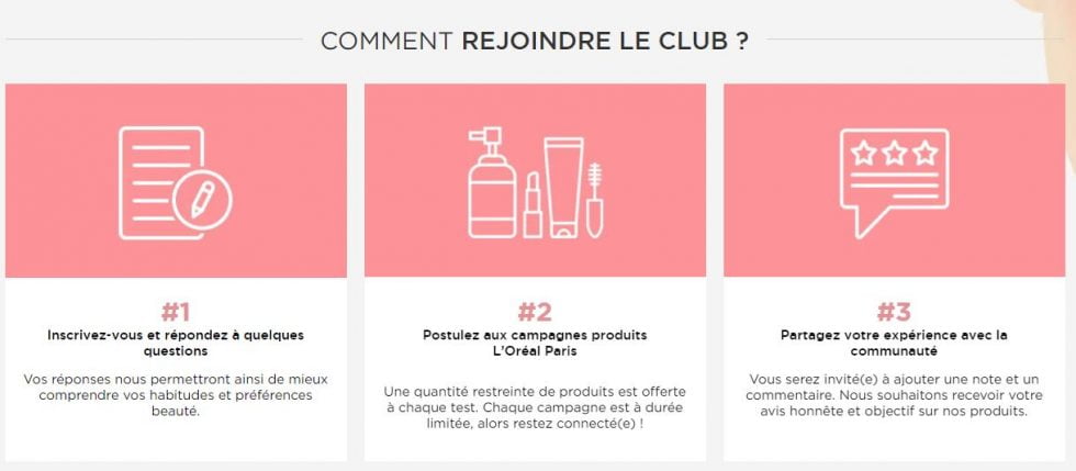 Loreal Testeur : Tester les produits gratuitement